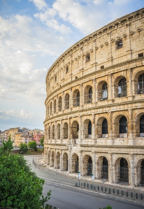 意大利古罗马圆形大剧场摄影图片